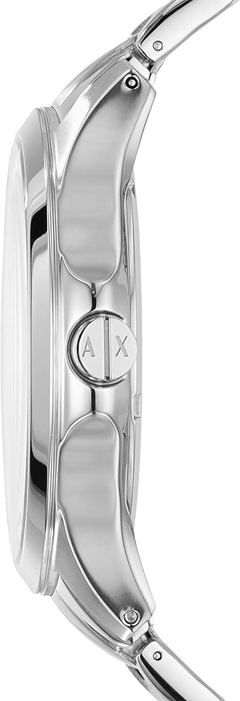 Armani Exchange Hampton AX2132 Men's Chronograph – Blue Dial with Silver Stainless Steel Bracelet