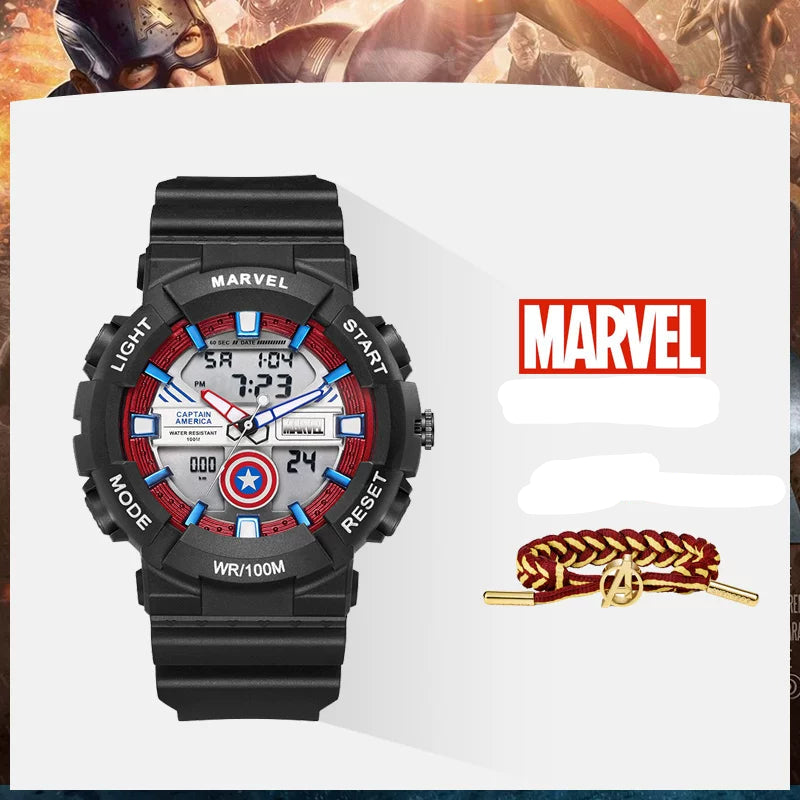 Marvel Captain America Watch | Free Bracelet Included