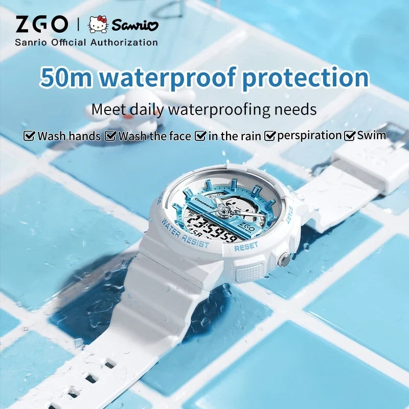 ZGO X Sanrio Cinnamoroll Electronic Watch for girls
