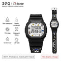 ZGO x Sanrio Hello Kitty Women's Watches Electronic Watch Sports Wristwatch Waterproof