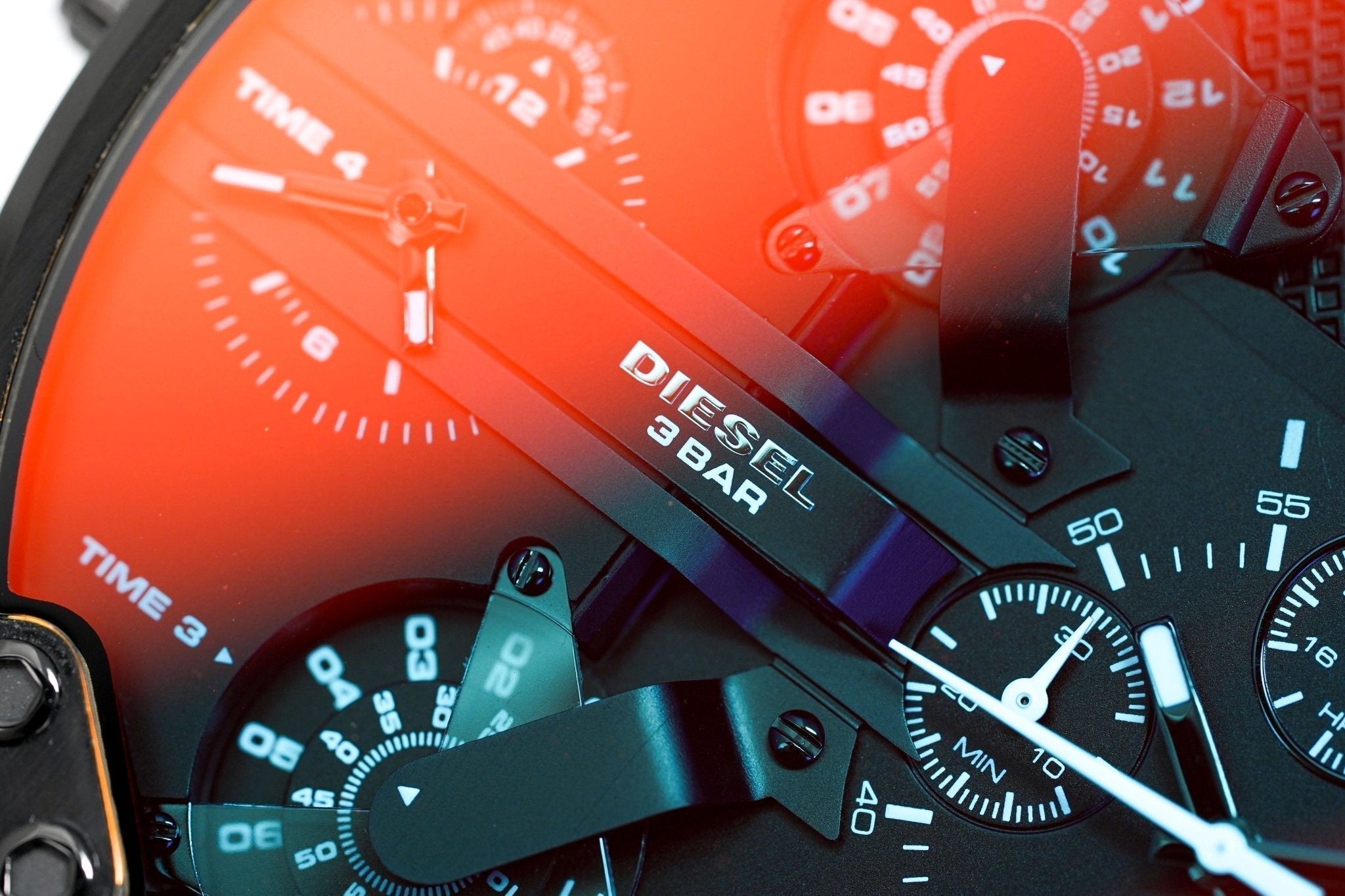 Diesel DZ7395 Mr. Daddy 2.0 Chronograph Men's Watch – Black Dial & Black Stainless Steel Strap