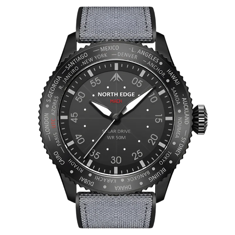 Mach Solar Powered Sports Watch – North Edge