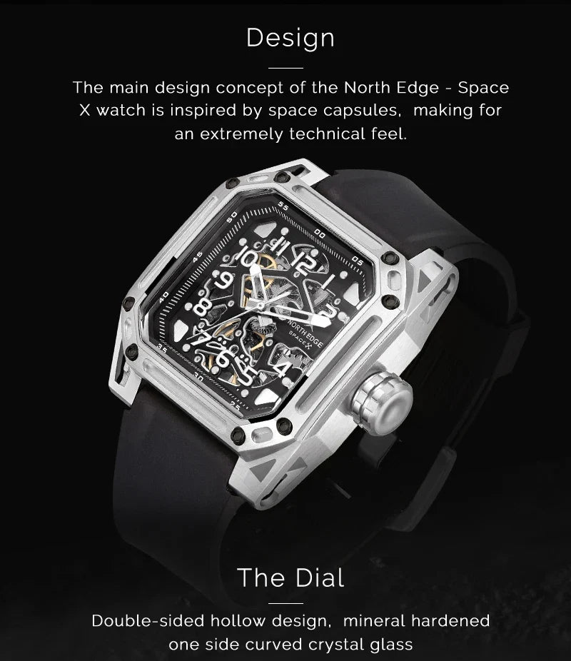Space X Mechanical Watch – North Edge