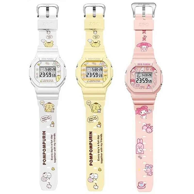 Original ZGO Sanrio Digital Waterproof Wrist Watch