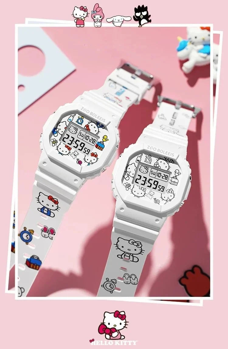 Original ZGO Sanrio Digital Waterproof Wrist Watch