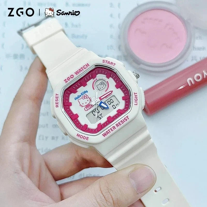 Sanrio Original ZGO Waterproof Drop Resistant Electronic Watch
