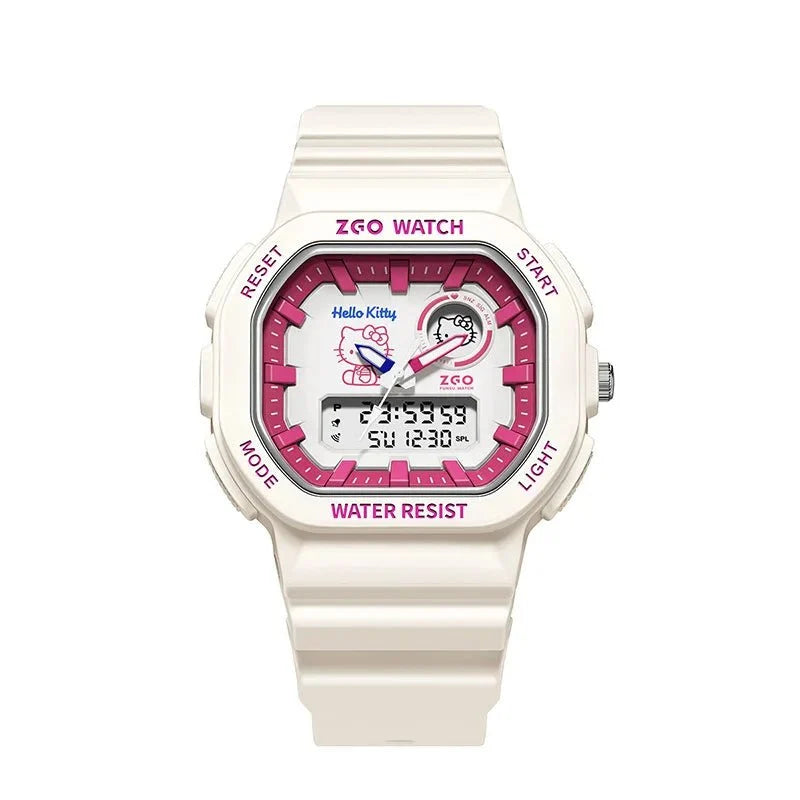 Sanrio Original ZGO Waterproof Drop Resistant Electronic Watch