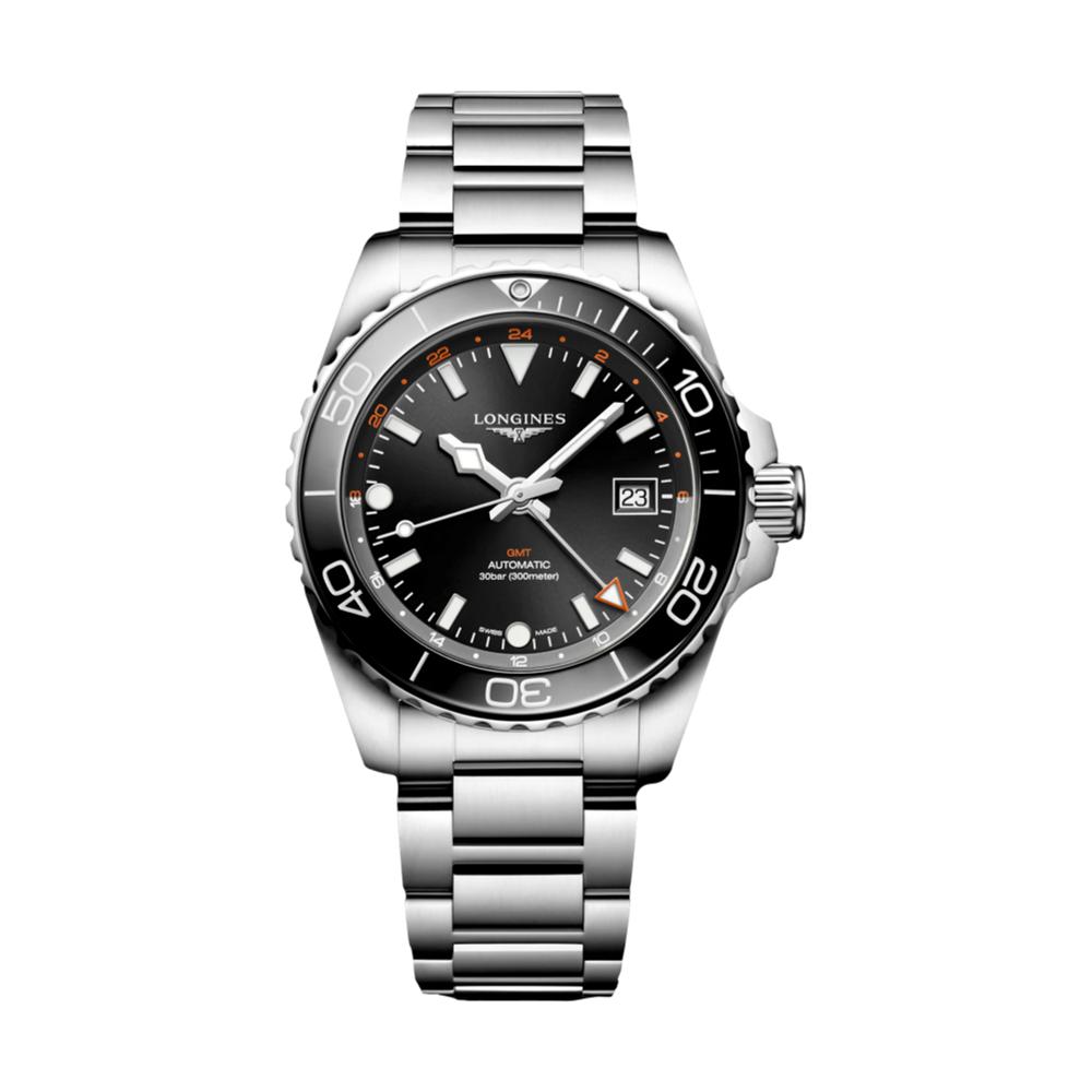 longines HydroConquest GMT 41mm - Black on Bracelet